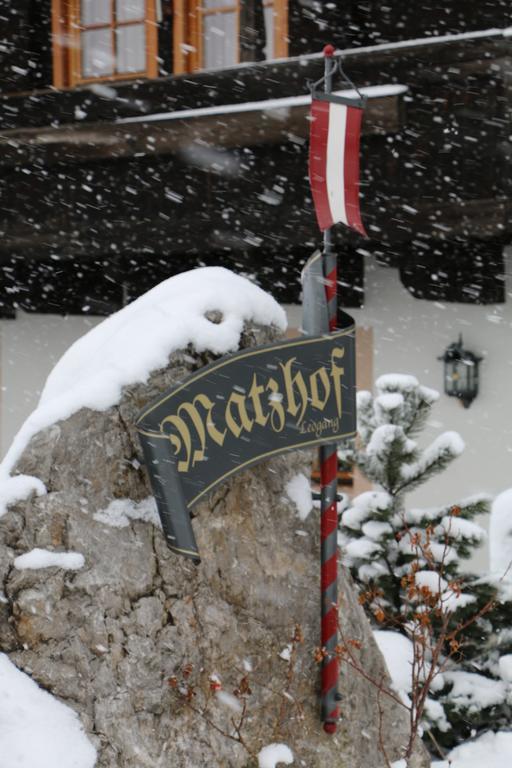 Matzhof Lägenhet Leogang Exteriör bild